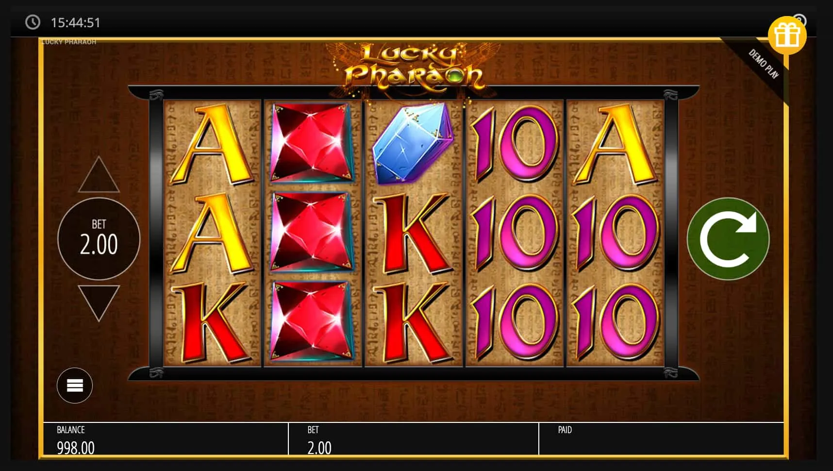 Lucky Pharaoh auf Android-Smartphones und Tablets